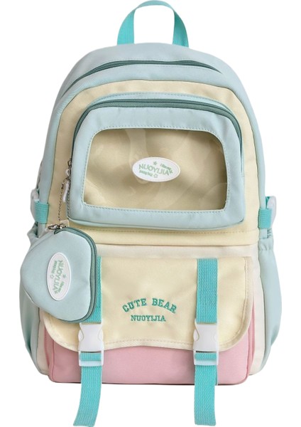 Büyük Kapasiteli Karikatür Öğrenci Okul Çantası (Yurt Dışından)