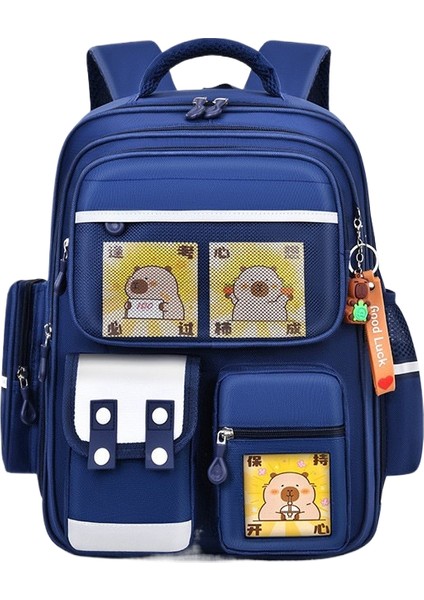 Büyük Kapasiteli Lamine Oxford Kumaş Öğrenci Okul Çantası (Yurt Dışından)