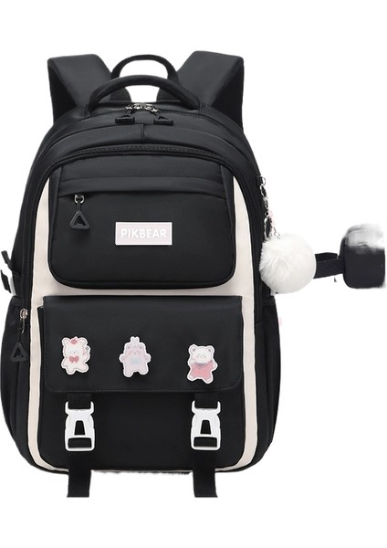 Karikatür Büyük Kapasiteli Öğrenci Okul Çantası (Yurt Dışından)