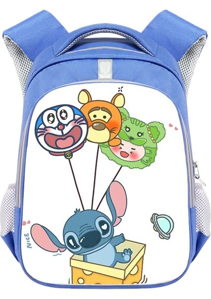 Karikatür Büyük Kapasiteli Öğrenci Okul Çantası (Yurt Dışından)