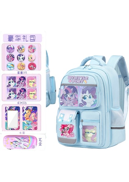 Karikatür Büyük Kapasiteli Öğrenci Okul Çantası (Yurt Dışından)