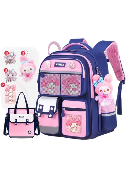 Büyük Kapasiteli Lamine Oxford Kumaş Öğrenci Okul Çantası (Yurt Dışından)