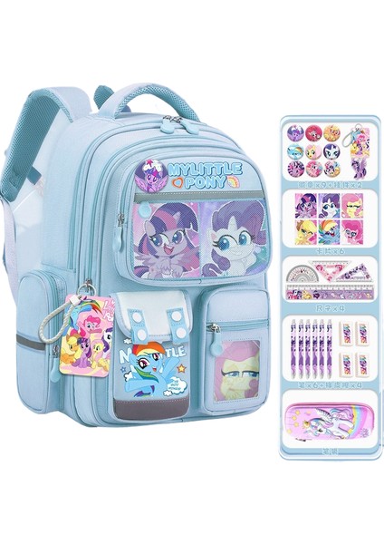 Karikatür Büyük Kapasiteli Öğrenci Okul Çantası (Yurt Dışından)