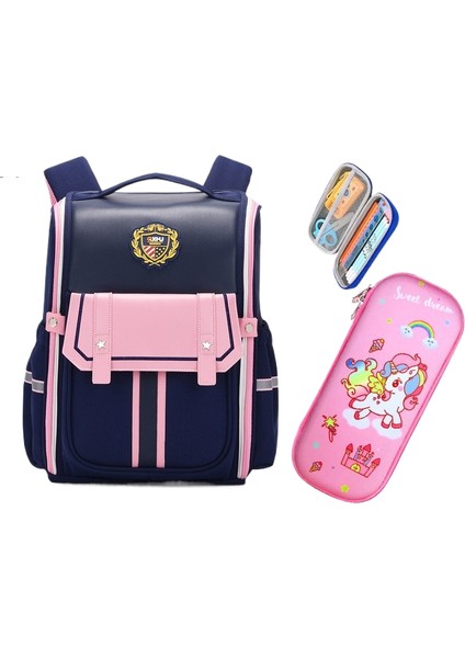 Karikatür Büyük Kapasiteli Öğrenci Okul Çantası (Yurt Dışından)