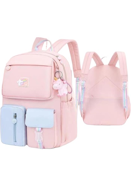 Büyük Kapasiteli Karikatür Öğrenci Okul Çantası (Yurt Dışından)