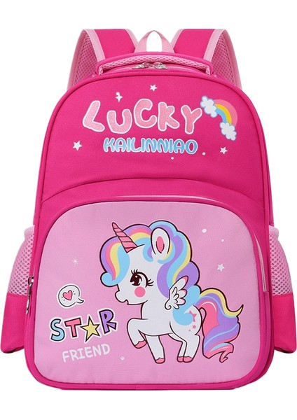 Karikatür Büyük Kapasiteli Öğrenci Okul Çantası (Yurt Dışından)