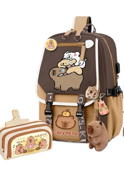 Yeni Büyük Kapasiteli Ultra Hafif Sevimli Öğrenci Okul Çantası (Yurt Dışından)