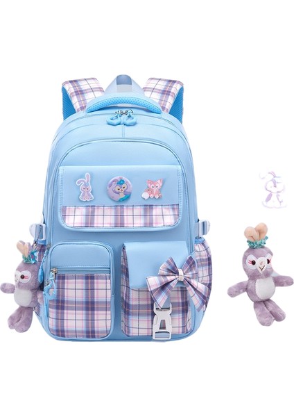 Büyük Kapasiteli Lamine Oxford Kumaş Öğrenci Okul Çantası (Yurt Dışından)