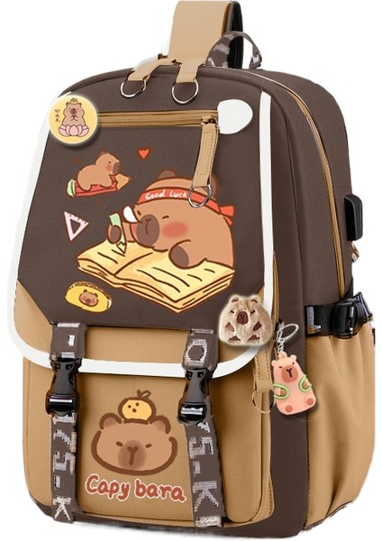 Yeni Büyük Kapasiteli Ultra Hafif Sevimli Öğrenci Okul Çantası (Yurt Dışından)