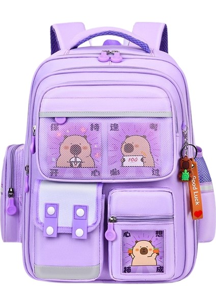 Büyük Kapasiteli Lamine Oxford Kumaş Öğrenci Okul Çantası (Yurt Dışından)