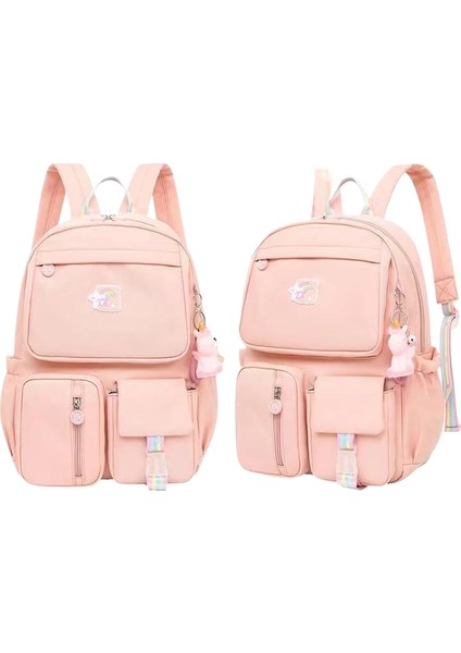 Büyük Kapasiteli Karikatür Öğrenci Okul Çantası (Yurt Dışından)