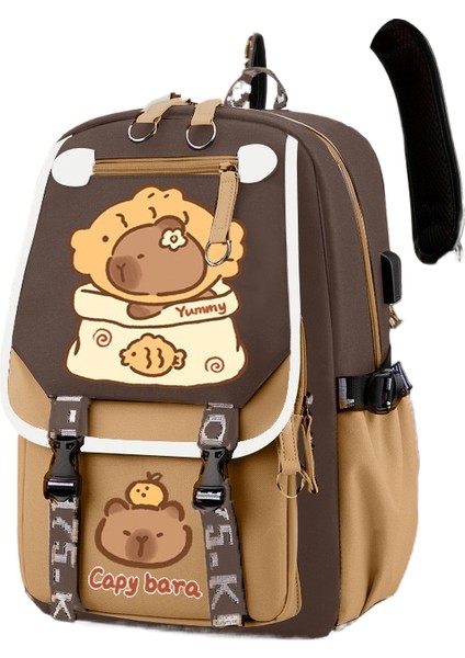 Yeni Büyük Kapasiteli Ultra Hafif Sevimli Öğrenci Okul Çantası (Yurt Dışından)