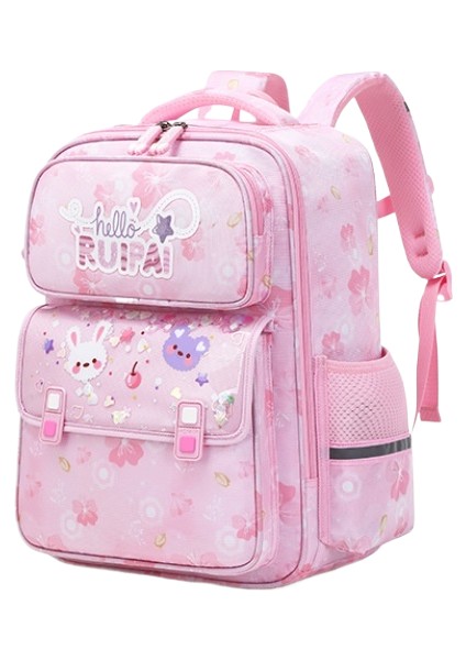 Karikatür Büyük Kapasiteli Öğrenci Okul Çantası (Yurt Dışından)