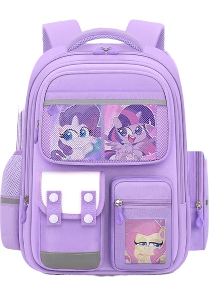 Karikatür Büyük Kapasiteli Öğrenci Okul Çantası (Yurt Dışından)