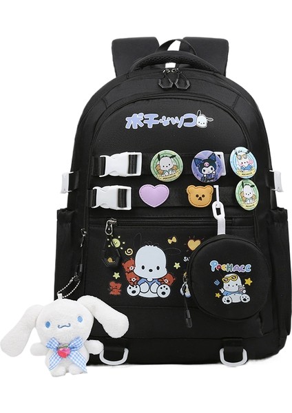Karikatür Büyük Kapasiteli Okul Çantası (Yurt Dışından)