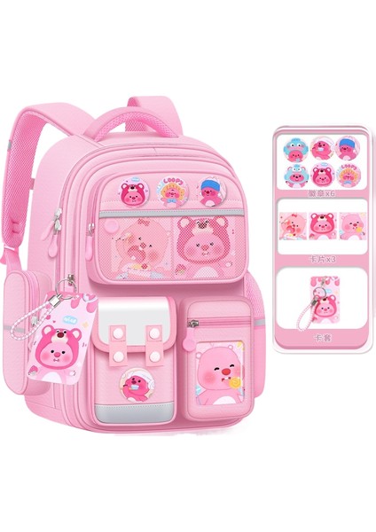 Karikatür Büyük Kapasiteli Öğrenci Okul Çantası (Yurt Dışından)