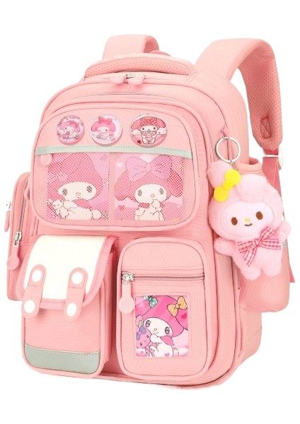 Karikatür Büyük Kapasiteli Öğrenci Okul Çantası (Yurt Dışından)