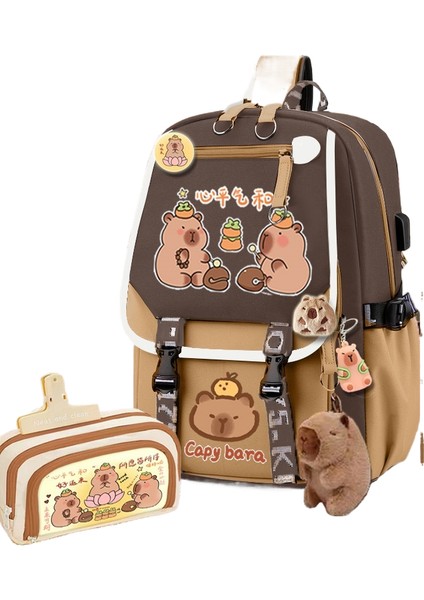 Yeni Büyük Kapasiteli Ultra Hafif Sevimli Öğrenci Okul Çantası (Yurt Dışından)