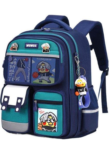 Büyük Kapasiteli Lamine Oxford Kumaş Öğrenci Okul Çantası (Yurt Dışından)