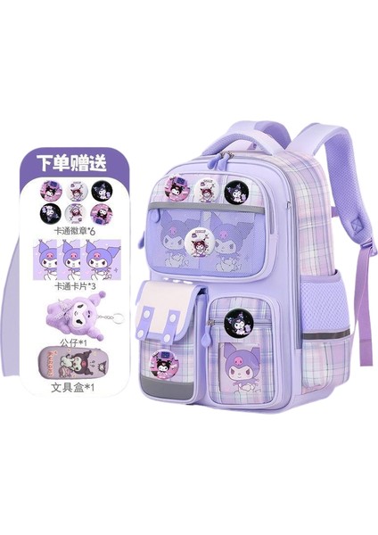 Karikatür Büyük Kapasiteli Öğrenci Okul Çantası (Yurt Dışından)