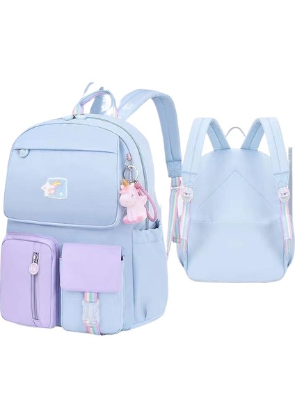 Büyük Kapasiteli Karikatür Öğrenci Okul Çantası (Yurt Dışından)