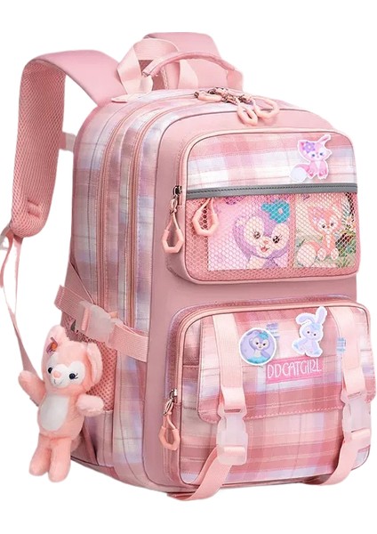 Karikatür Büyük Kapasiteli Okul Çantası (Yurt Dışından)