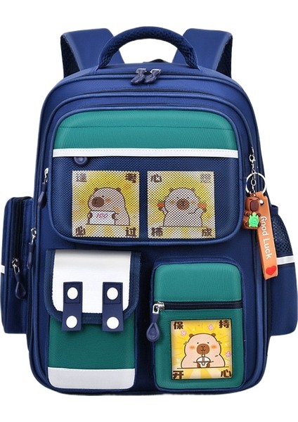 Büyük Kapasiteli Lamine Oxford Kumaş Öğrenci Okul Çantası (Yurt Dışından)