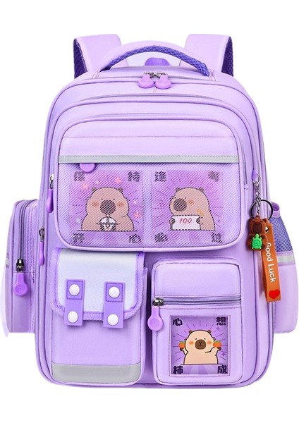 Büyük Kapasiteli Lamine Oxford Kumaş Öğrenci Okul Çantası (Yurt Dışından)