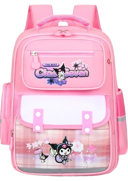 Büyük Kapasiteli Karikatür Öğrenci Okul Çantası (Yurt Dışından)