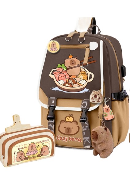 Yeni Büyük Kapasiteli Ultra Hafif Sevimli Öğrenci Okul Çantası (Yurt Dışından)