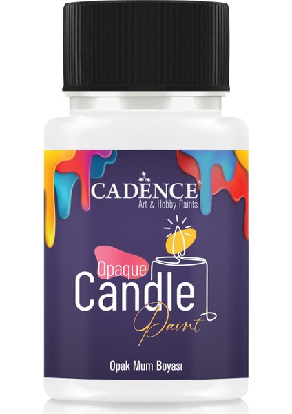 Opak Mum Boyası Cdl-01 Beyaz 50ML