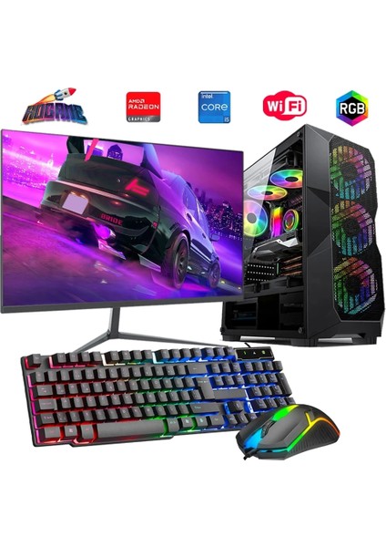 I5 14400F 32GB Ddr4 1tb M2 8gb RX580 27" 165Hz Monitörlü Oyun Bilgisayarı