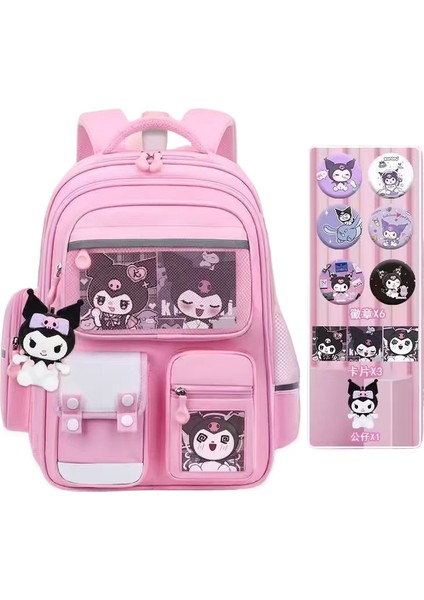 Büyük Kapasiteli Lamine Oxford Kumaş Öğrenci Okul Çantası (Yurt Dışından)