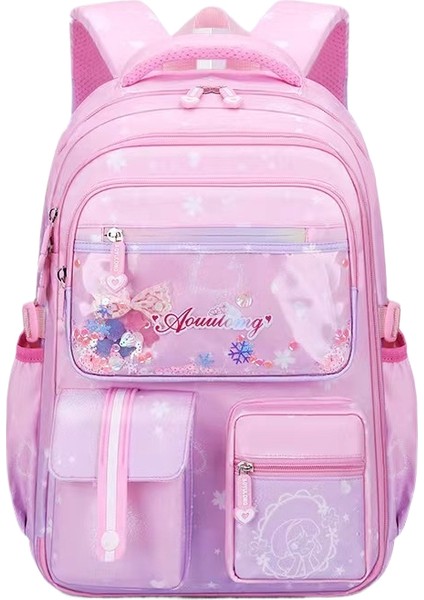 Yeni Büyük Kapasiteli Ultra Hafif Sevimli Öğrenci Okul Çantası (Yurt Dışından)