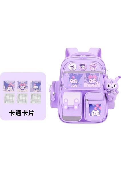 Karikatür Büyük Kapasiteli Öğrenci Okul Çantası (Yurt Dışından)