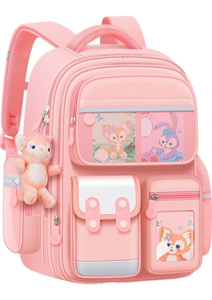 Büyük Kapasiteli Lamine Oxford Kumaş Öğrenci Okul Çantası (Yurt Dışından)