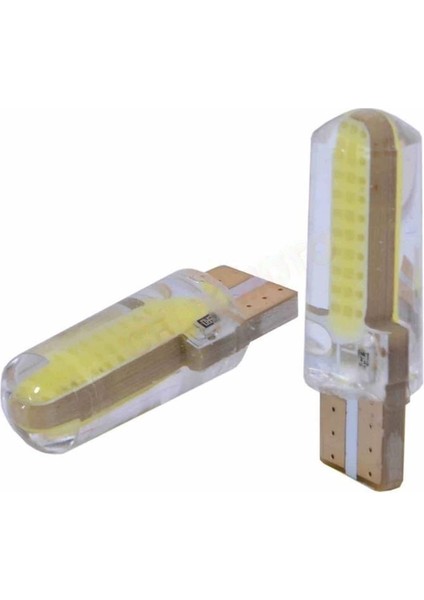 DİPSİZ AMPUL BEYAZ T10 6 LED' Lİ MODEL-2 (1 ADET)