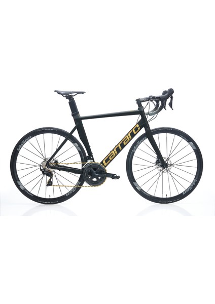 Race Ce 520H 24 Vites 105 Set Mat Siyah Antrasit Altın Yol Yarış Bisikleti