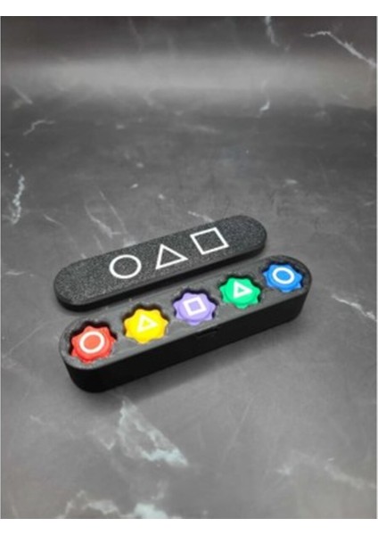 5 Taş Oyunu Kutulu Ağırlıklı