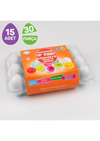 15’li Geometrik Yumurta fiyatları