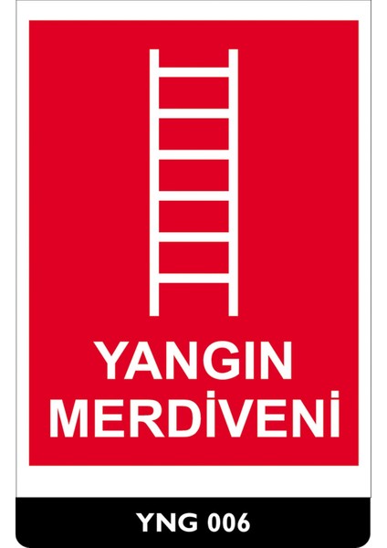 Yangın Merdiveni - 25X35 Dekota