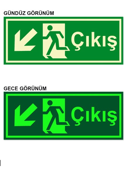 Acil Çıkış - 10X15 Dekota