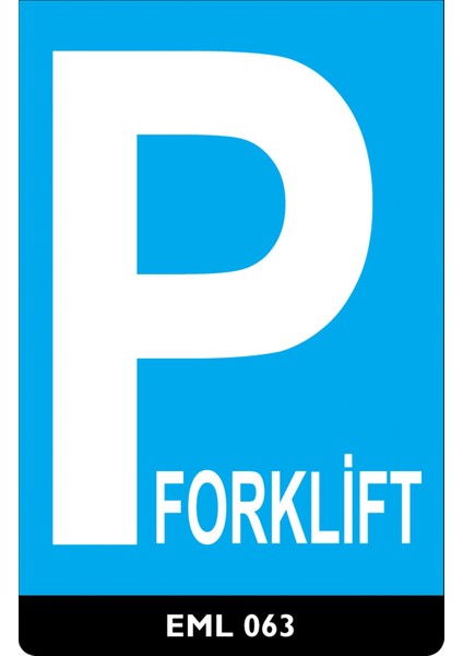 Forklift Parkı - 25X35 Dekota