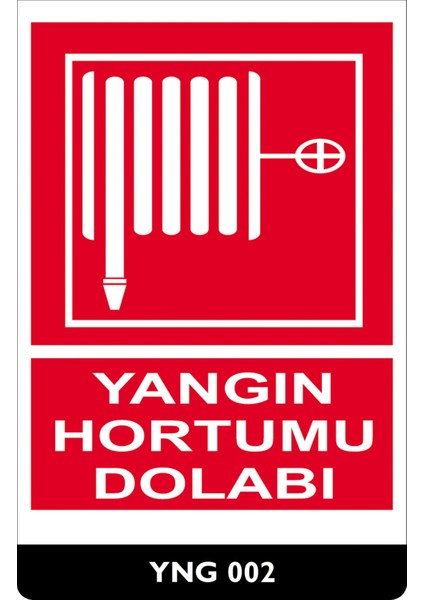 Yangın Hortumu Dolabı - 25X35 Dekota