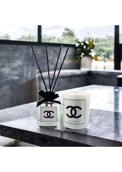 100 ml Dekoratif Oda Kokusu ve Mum Seti fiyatları