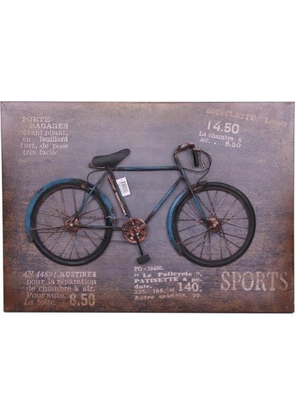 Bisiklet Tablo Vintage Pano Ev Ofis Hediyelik