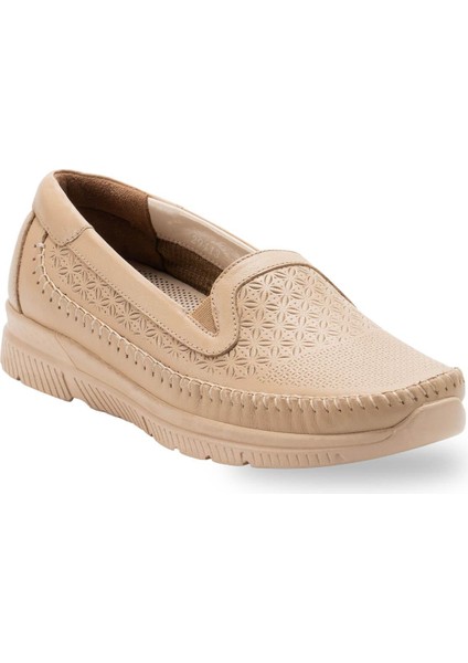 Eterna-G Comfort Kadın Deri Ayakkabı A.vizon