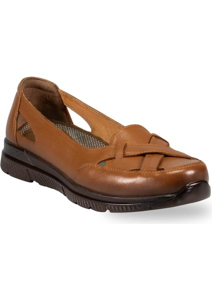 Anya-G Kadın Deri Ayakkabı Taba