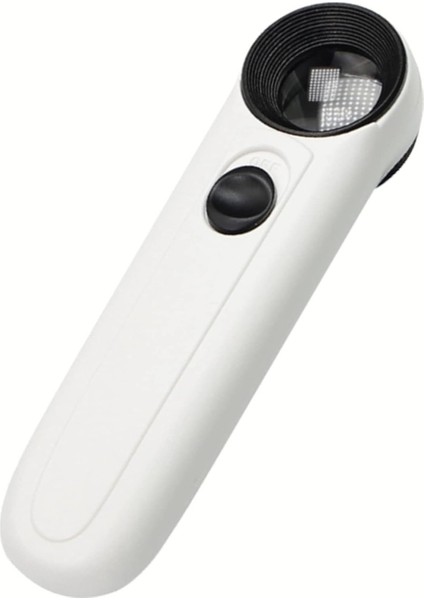 40X 21MM Pilli Işıklı El Büyüteç - AL5032