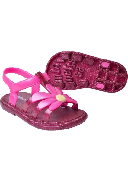 Hip Bloomy Papatyalı Çocuk Pembe Sandalet modelleri